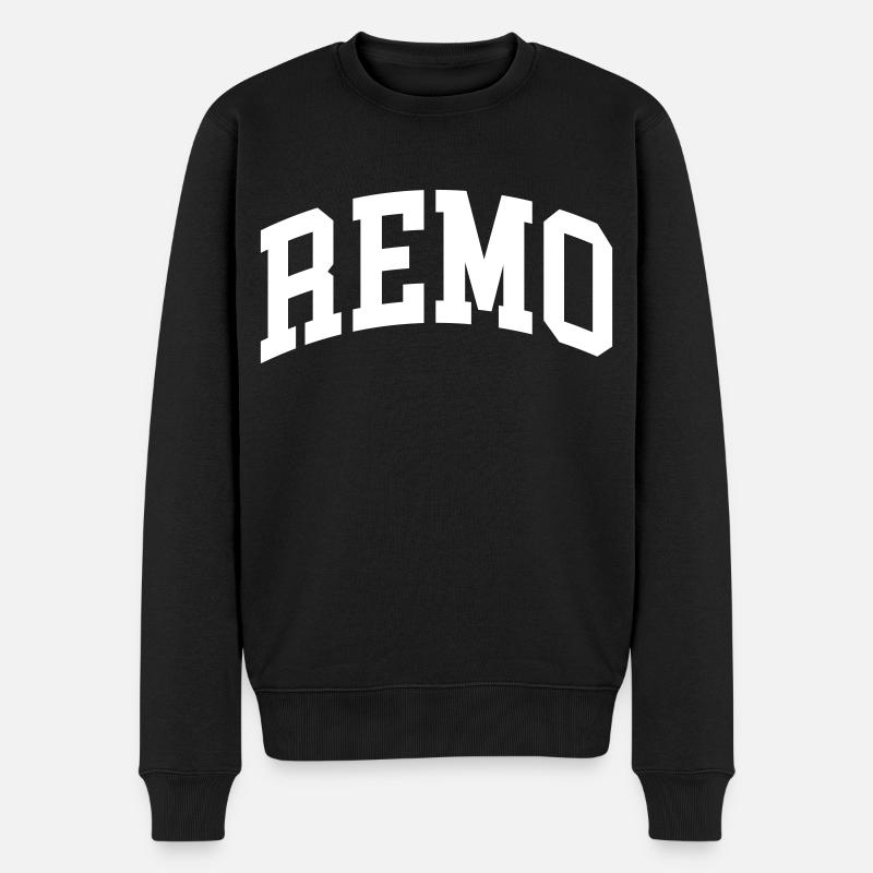 Remo - Pull Premium bio Homme - noir