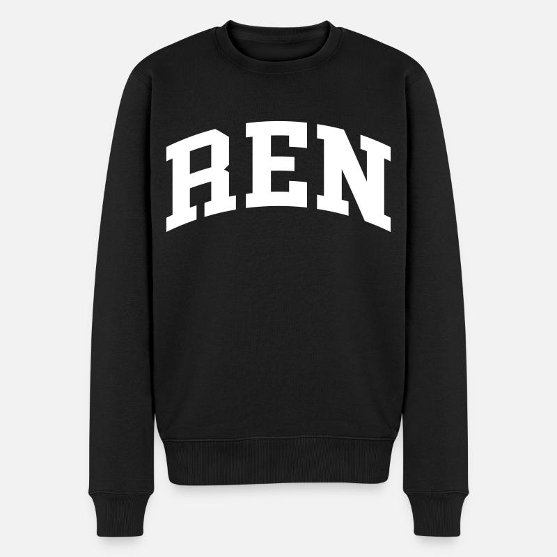 Renne - Pull Premium bio Homme - noir