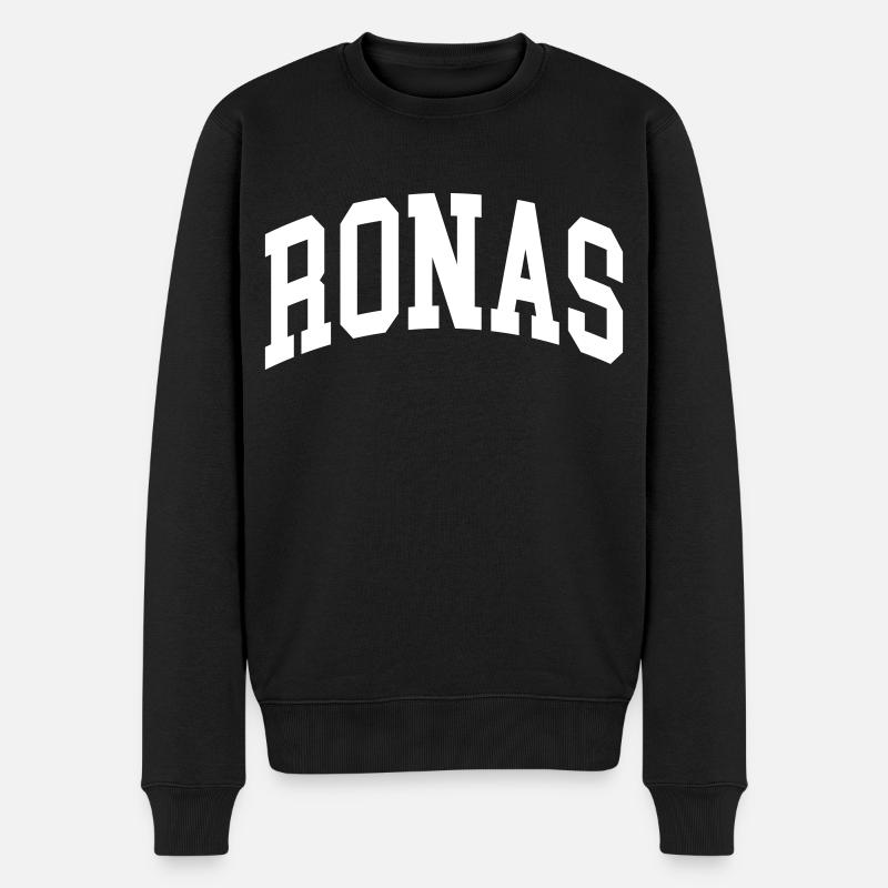 Ronas - Pull Premium bio Homme - noir