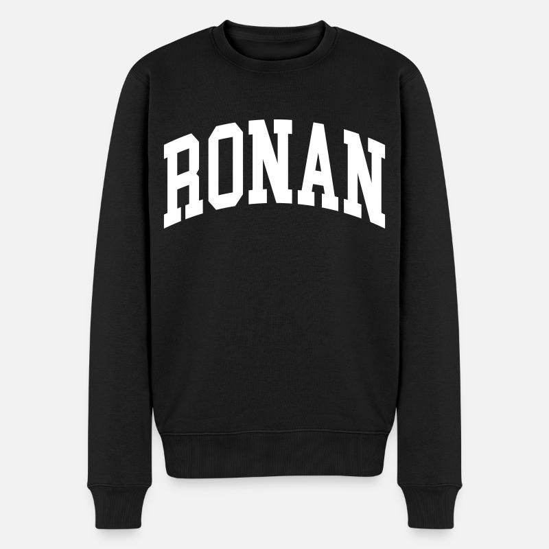 Ronan - Pull Premium bio Homme - noir