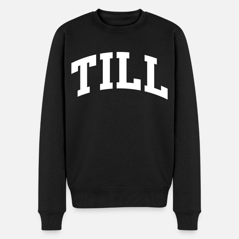 Till - Männer Premium Bio Pullover - Schwarz