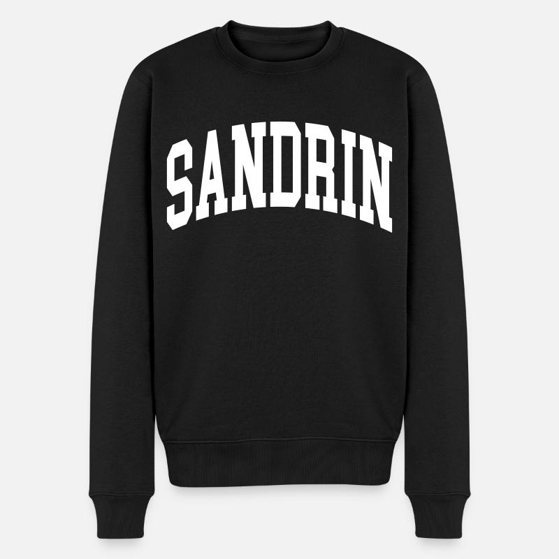 Sandrin - Pull Premium bio Homme - noir