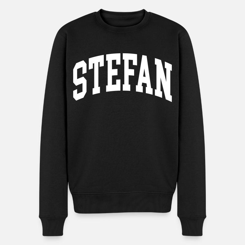 Stefan - Pull Premium bio Homme - noir