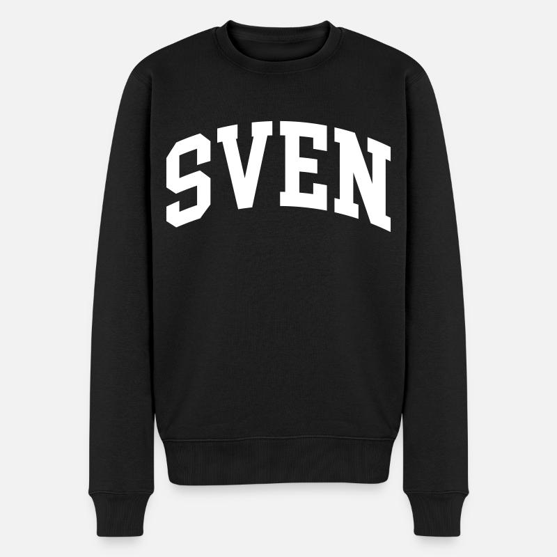 Sven - Pull Premium bio Homme - noir