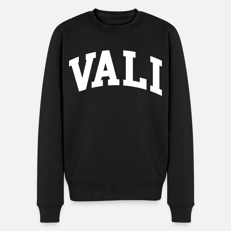 Vali - Pull Premium bio Homme - noir