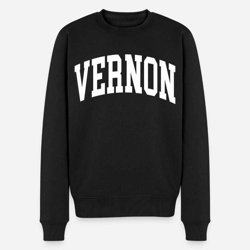 Vernon - Pull Premium bio Homme - noir