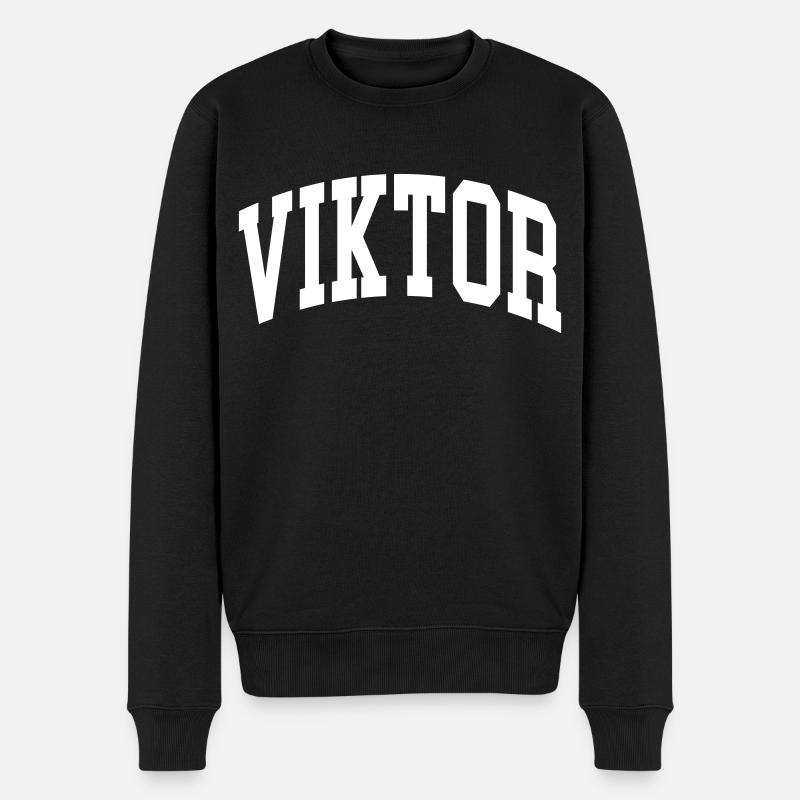 Viktor - Pull Premium bio Homme - noir