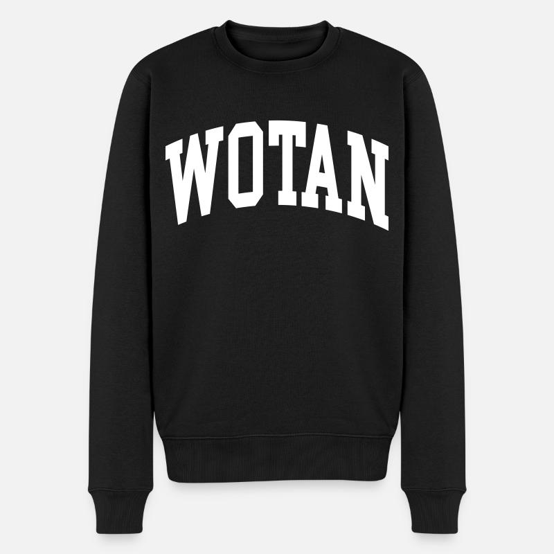 Wotan - Pull Premium bio Homme - noir