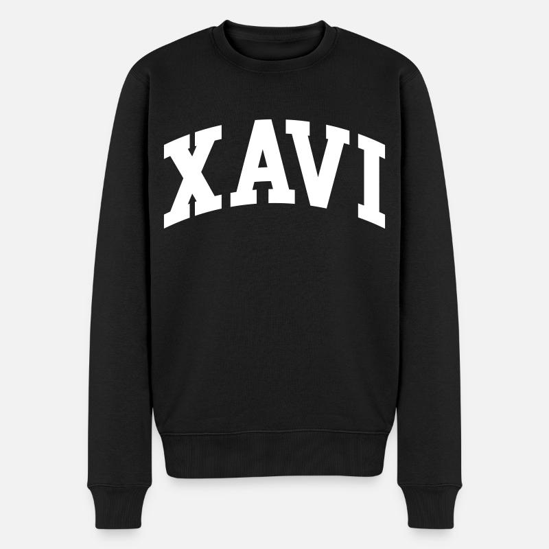 Xavi - Pull Premium bio Homme - noir