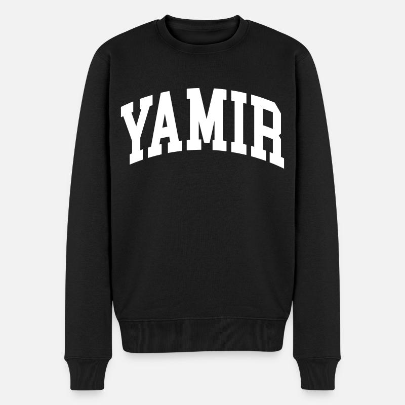 Yamir - Pull Premium bio Homme - noir