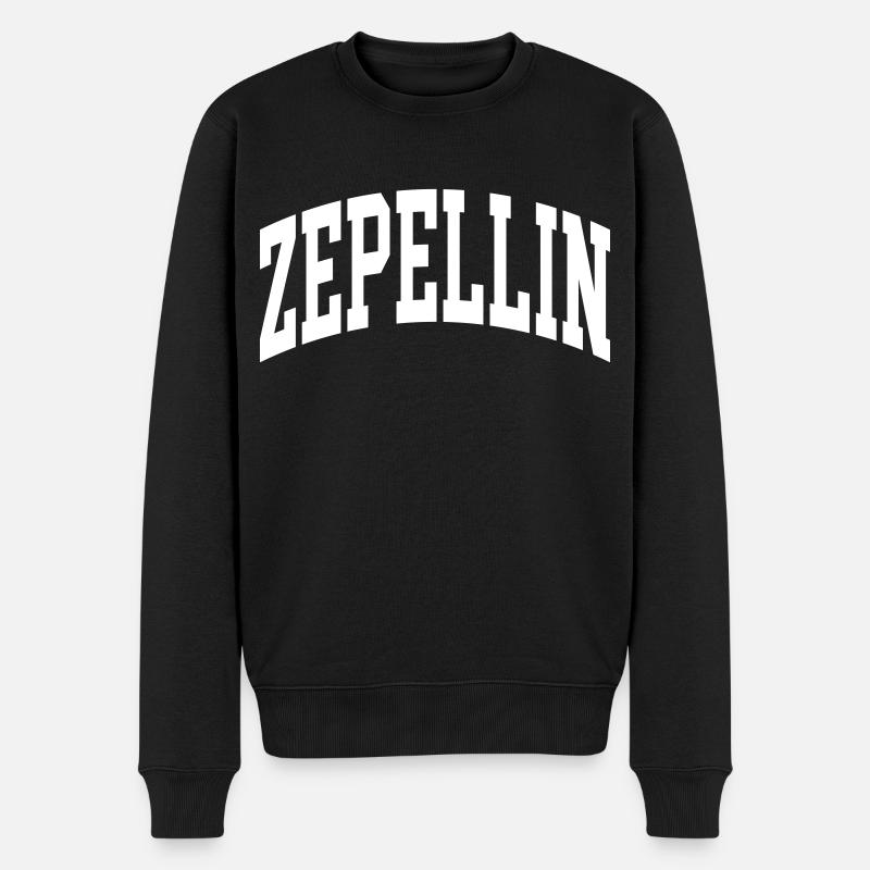 Zepellin - Pull Premium bio Homme - noir