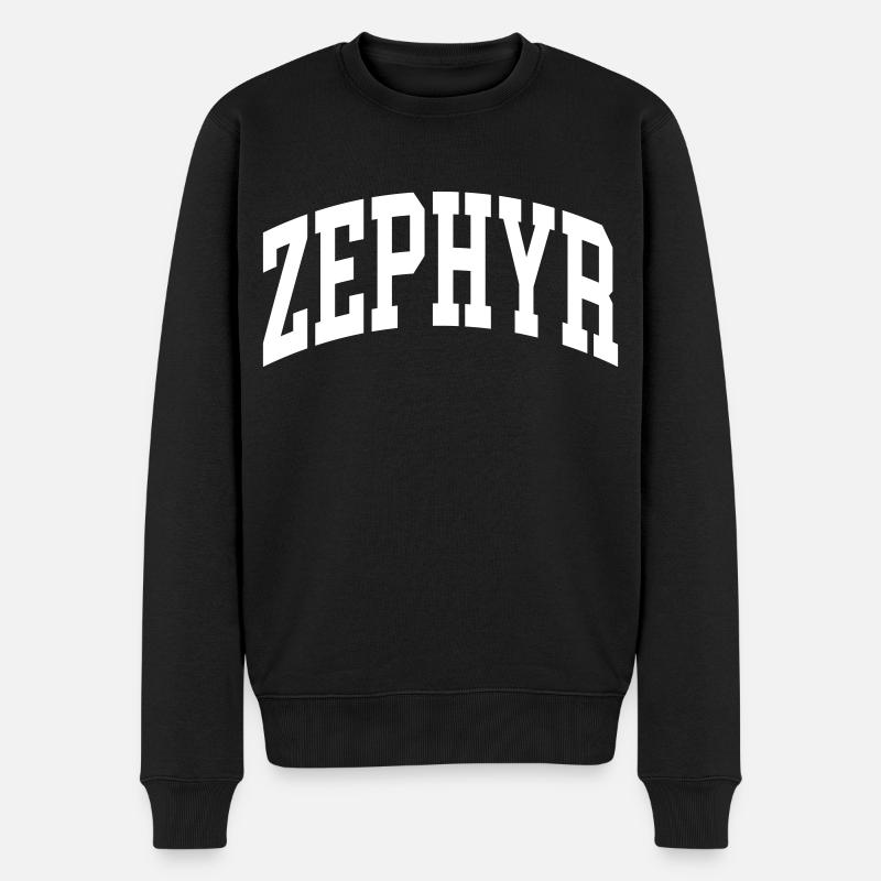 Zéphyr - Pull Premium bio Homme - noir