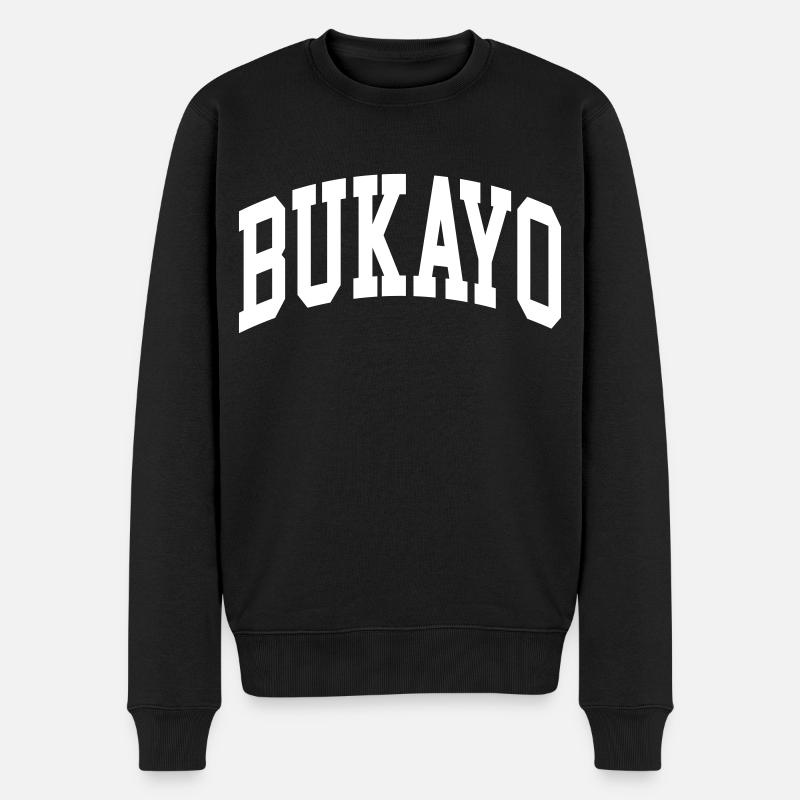 Bukayo - Pull Premium bio Homme - noir