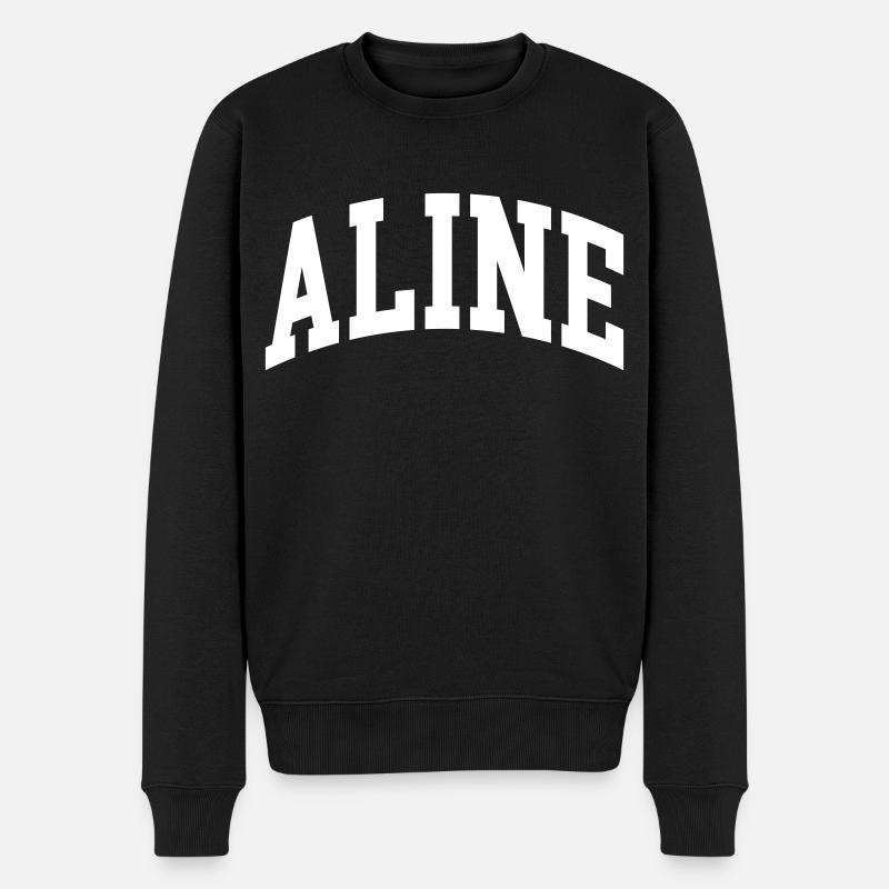 Aline - Pull Premium bio Homme - noir