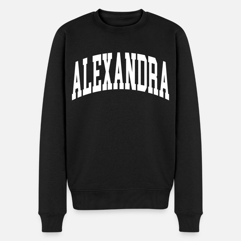 Alexandra - Pull Premium bio Homme - noir