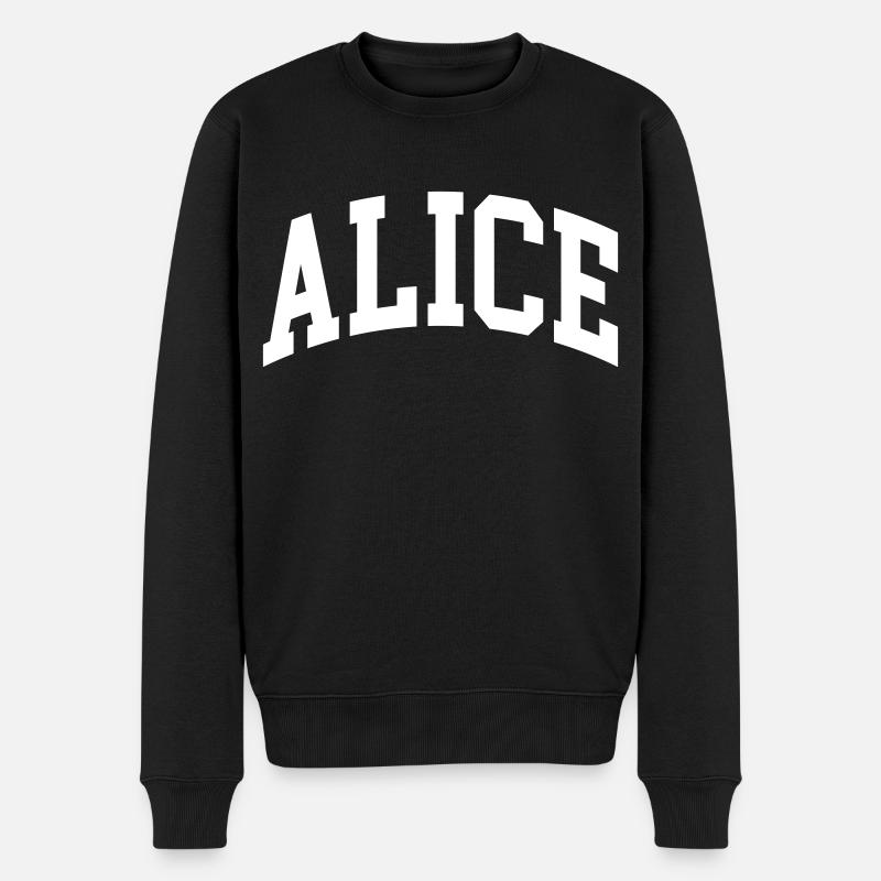 Alice - Pull Premium bio Homme - noir