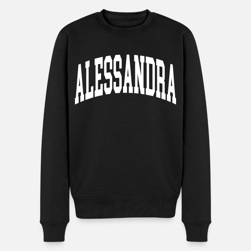 Alessandra - Pull Premium bio Homme - noir