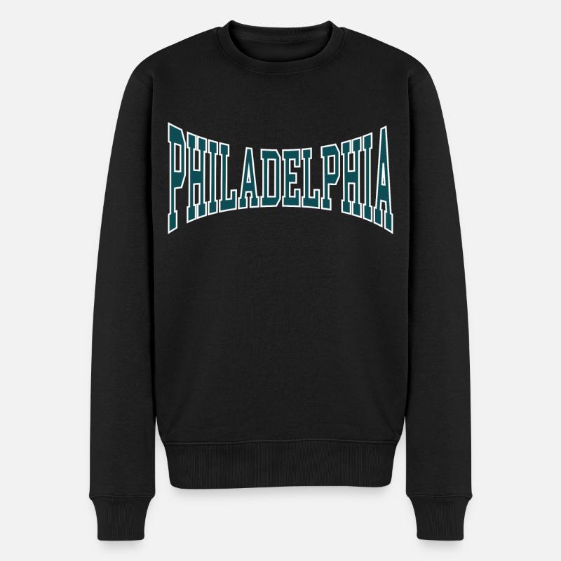 Philadelphie - Pull Premium bio Homme - noir