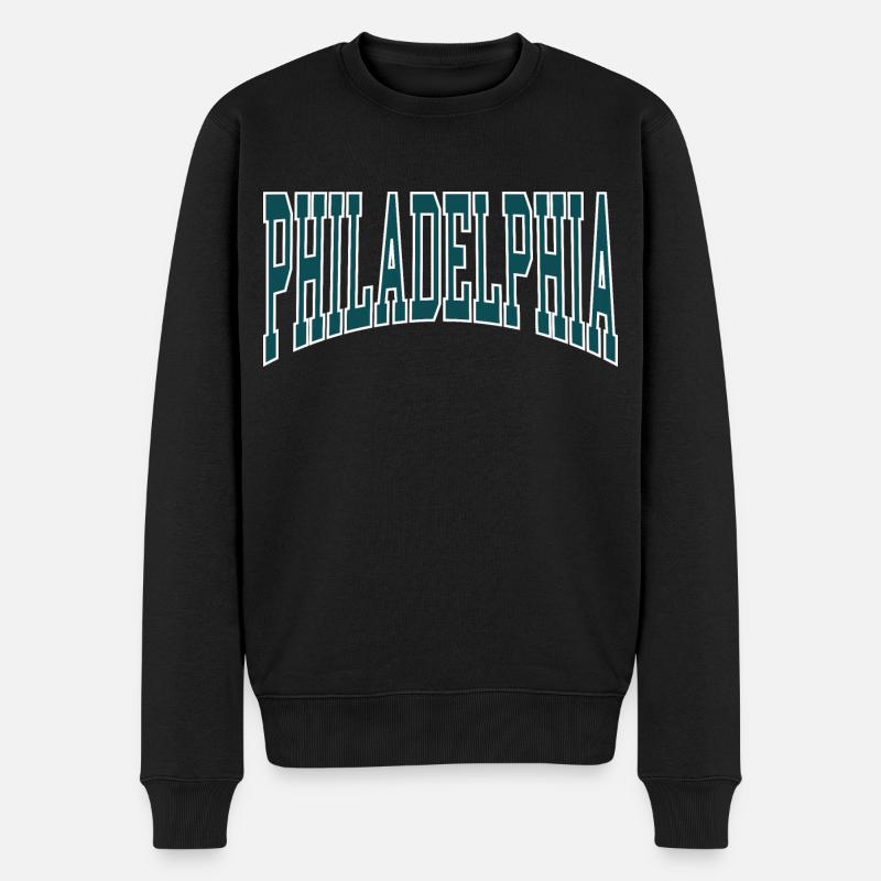 Philadelphie - Pull Premium bio Homme - noir