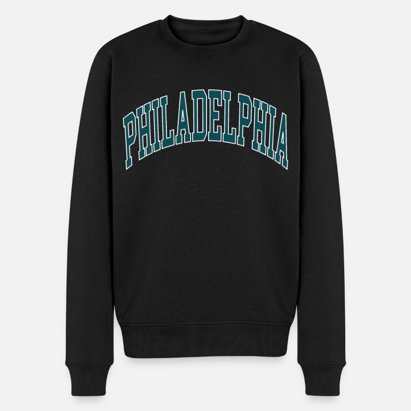Philadelphie - Pull Premium bio Homme - noir