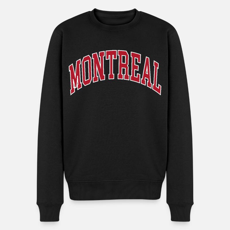 Montréal - Pull Premium bio Homme - noir