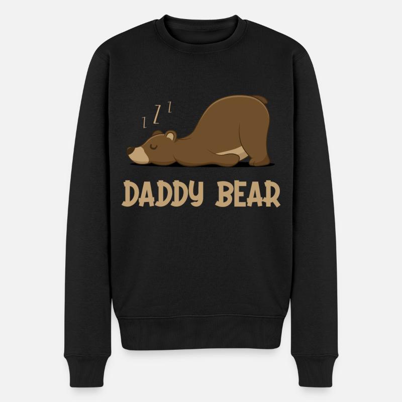 Ours de papa - Pull Premium bio Homme - noir