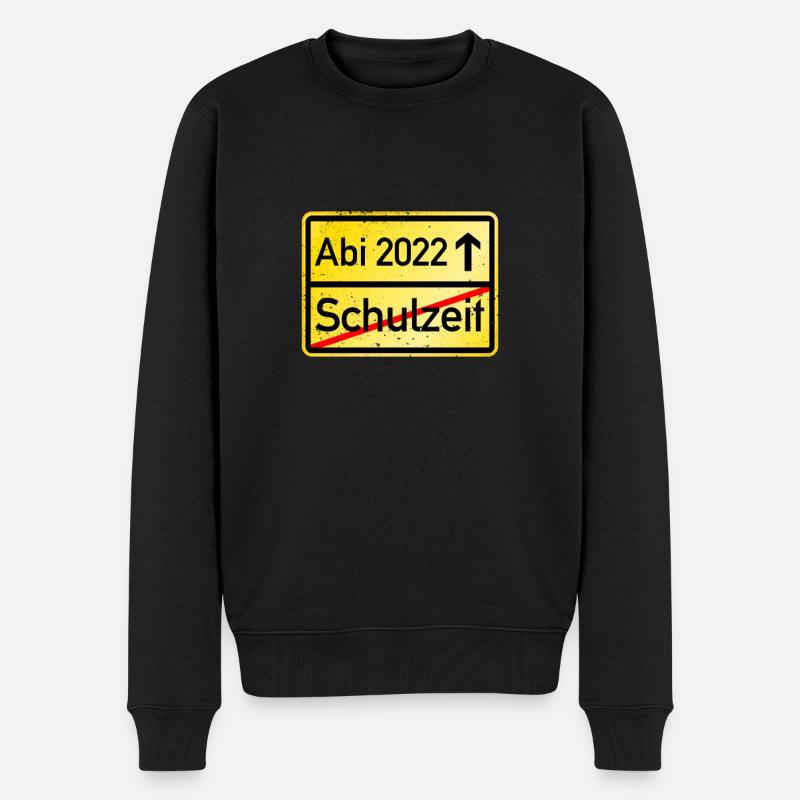 Abi 2022 - Männer Premium Bio Pullover - Schwarz