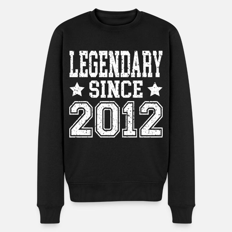 Légendaire depuis 2012 - Pull Premium bio Homme - noir