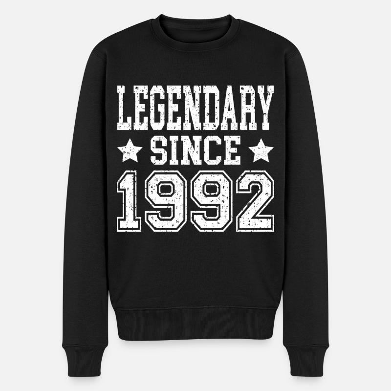 Légendaire depuis 1992 - Pull Premium bio Homme - noir