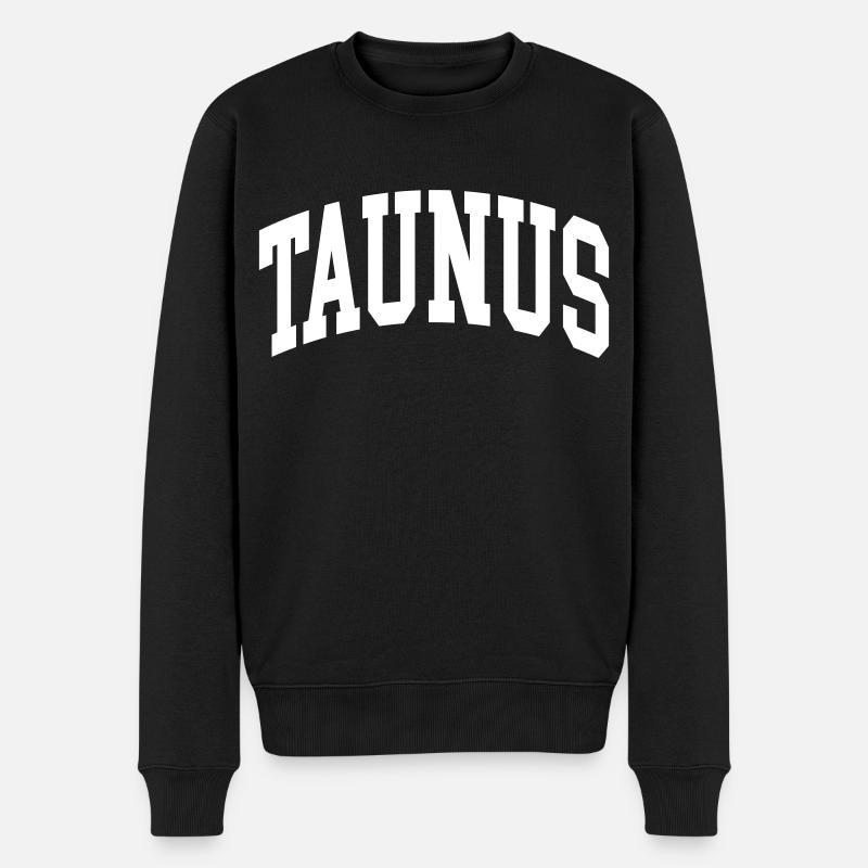 Taunus - Pull Premium bio Homme - noir