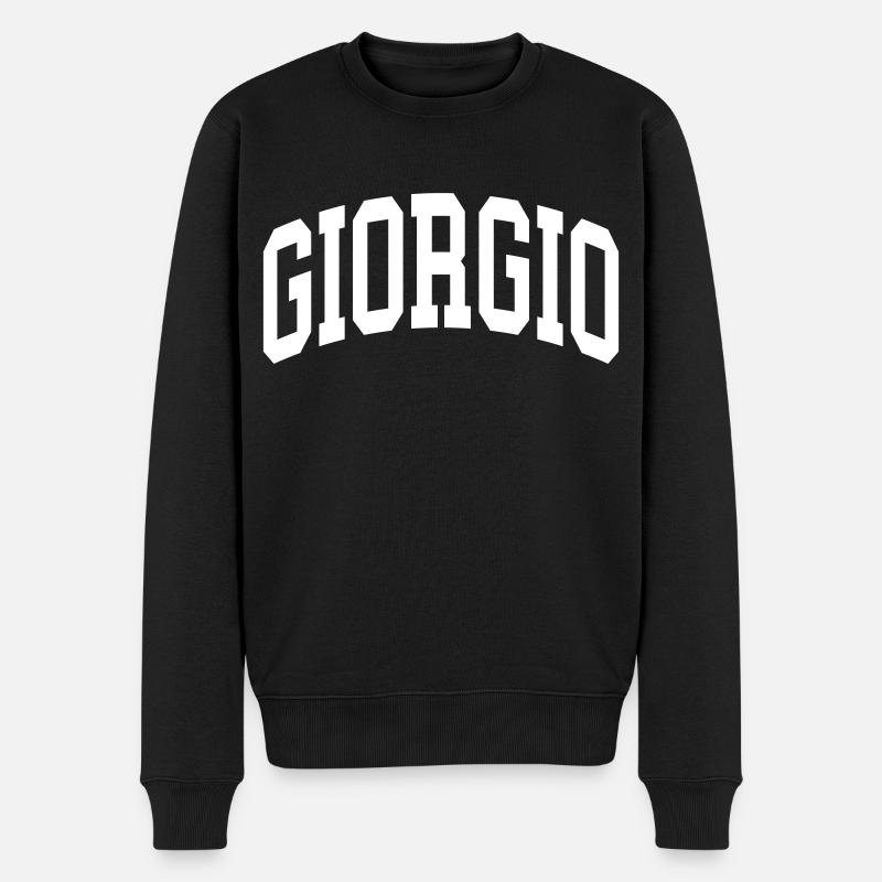 Giorgio - Pull Premium bio Homme - noir
