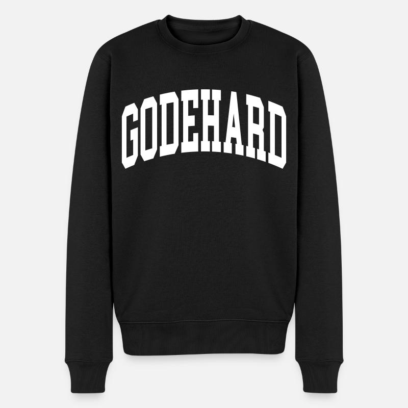 Godehard - Men's Premium Organic Jumper - black