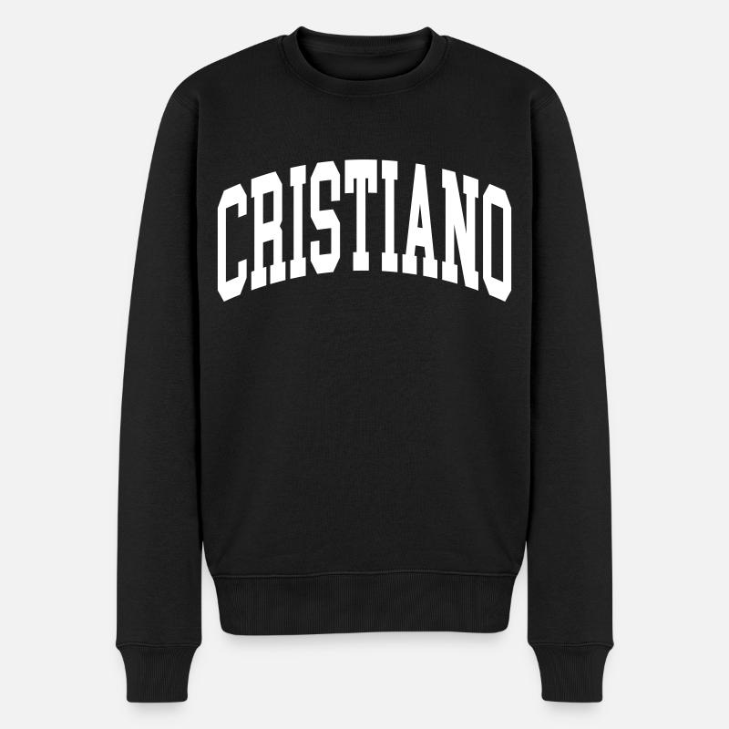 Christiano - Pull Premium bio Homme - noir