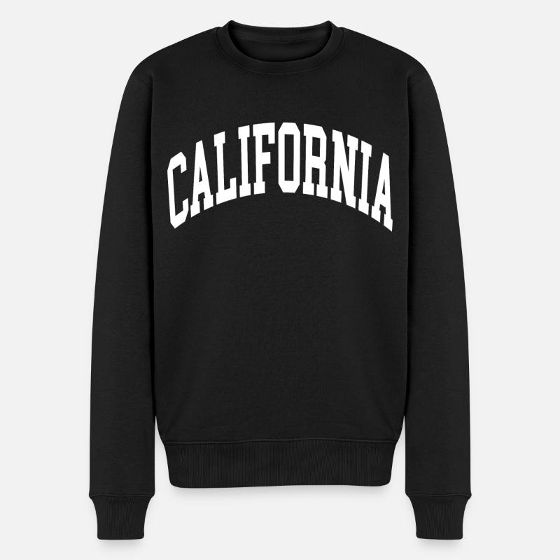 Californie - Pull Premium bio Homme - noir