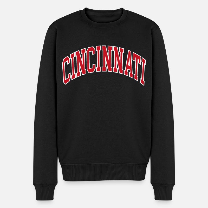 Cincinnati - Pull Premium bio Homme - noir