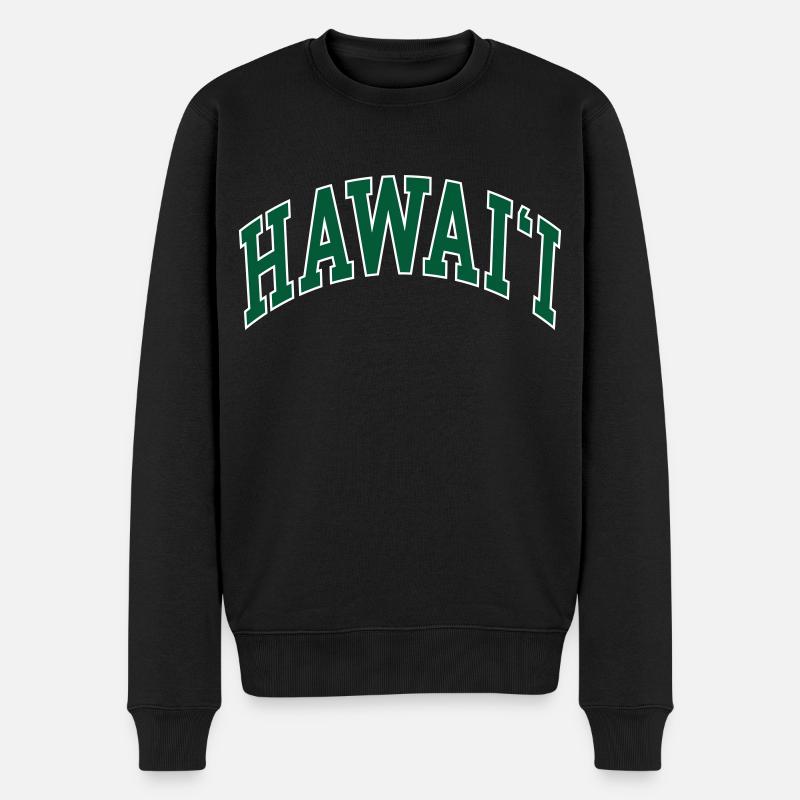 Hawaï - Pull Premium bio Homme - noir