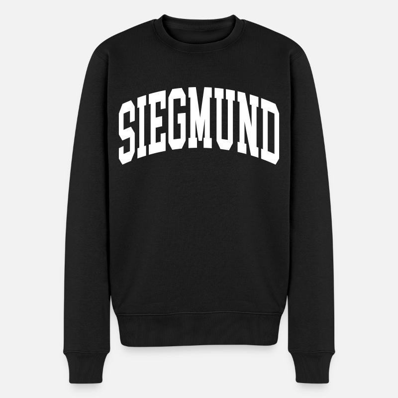 Siegmund - Pull Premium bio Homme - noir