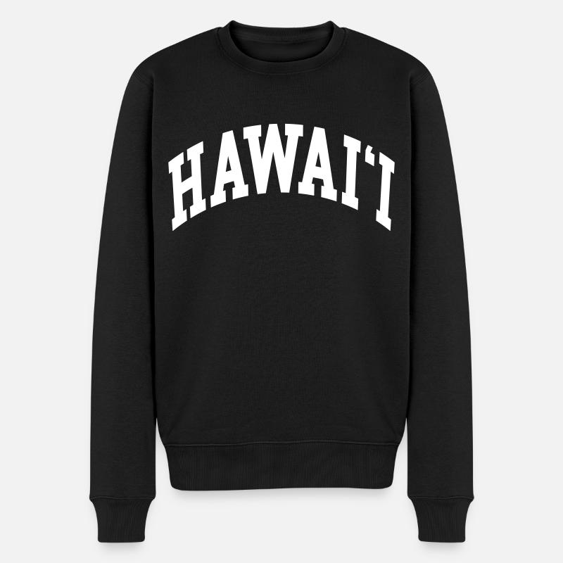 Hawaï - Pull Premium bio Homme - noir