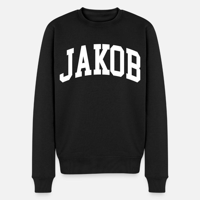 Jacob - Pull Premium bio Homme - noir