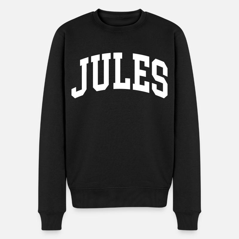 Jules - Pull Premium bio Homme - noir