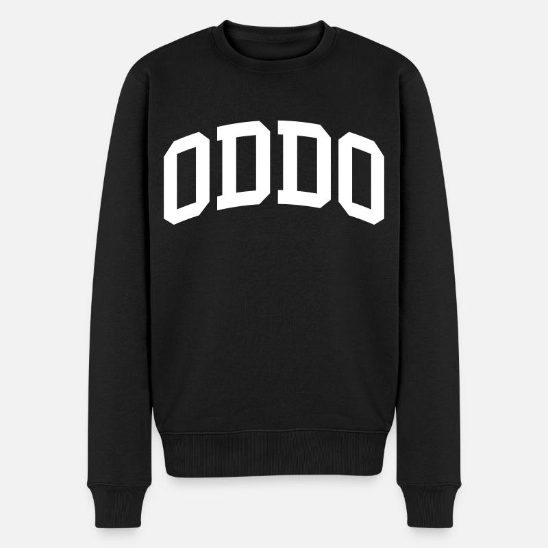 Oddo - Männer Premium Bio Pullover - Schwarz
