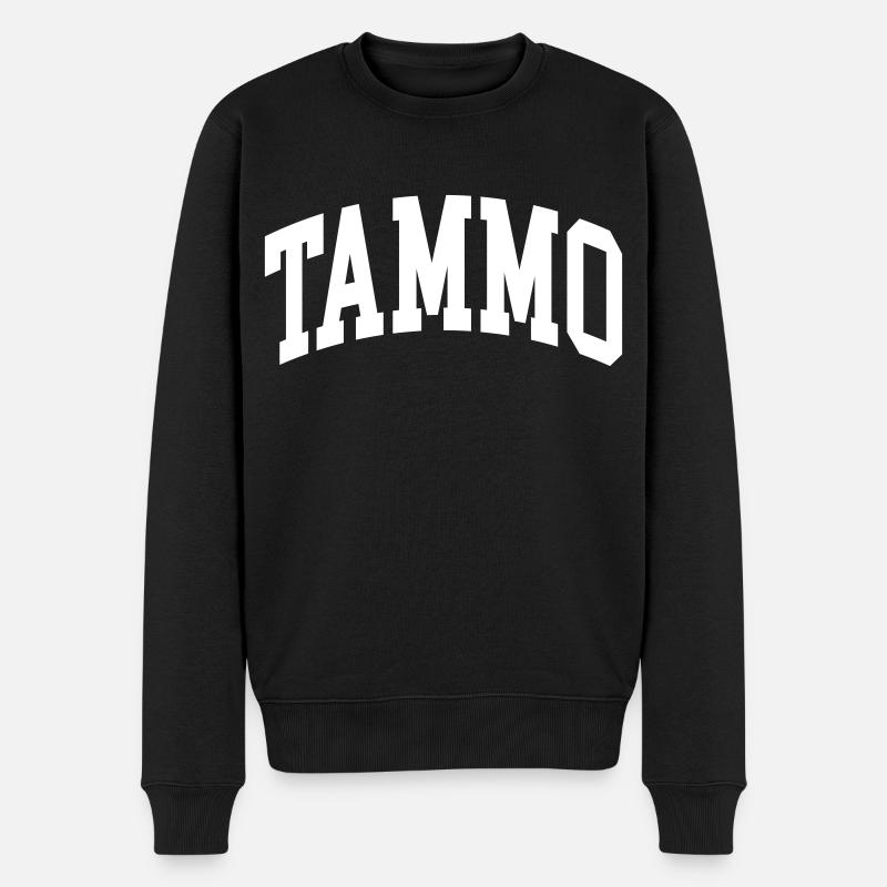 Tammo - Pull Premium bio Homme - noir