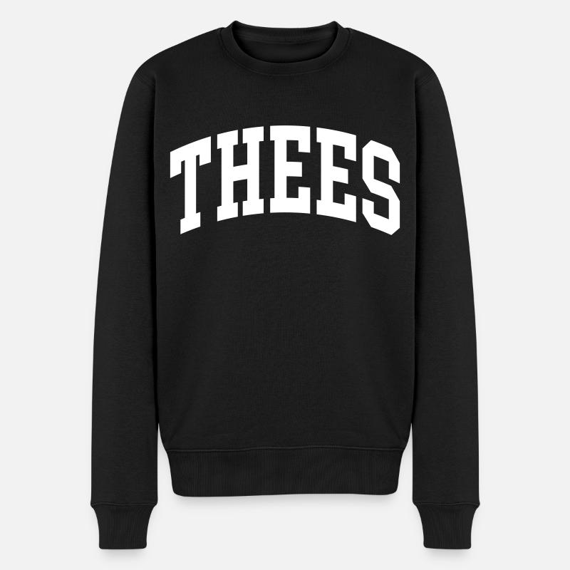 Thés - Pull Premium bio Homme - noir