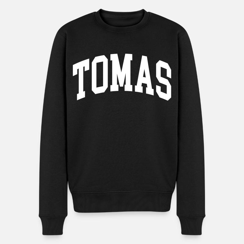 Tomas - Pull Premium bio Homme - noir