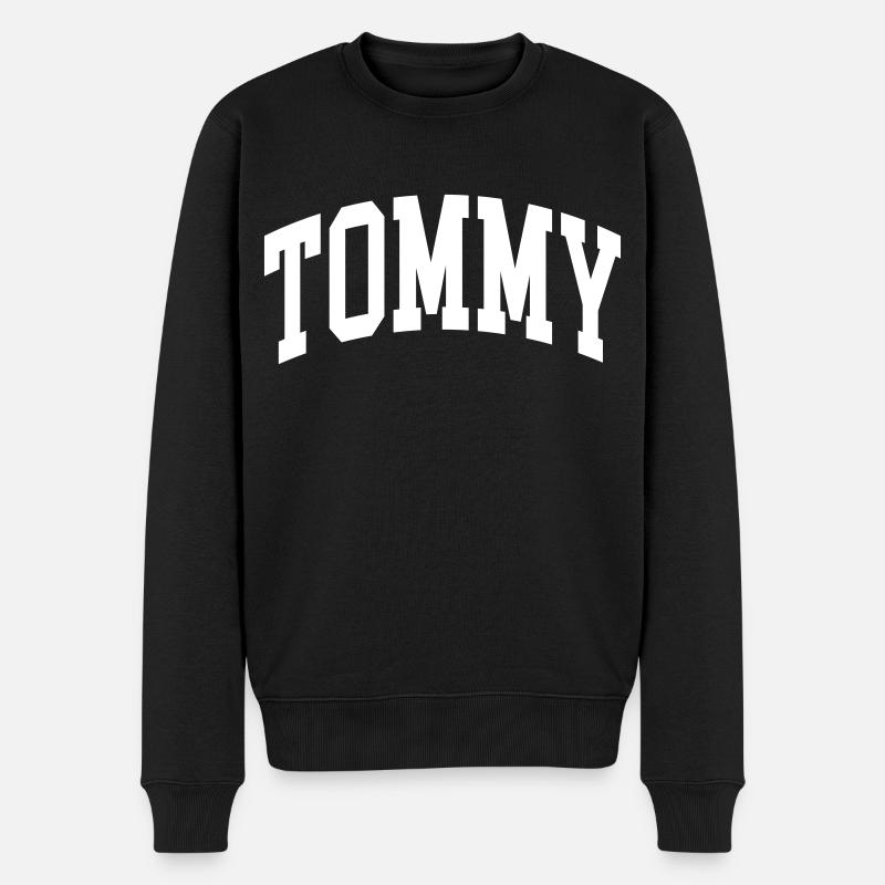 Tommy - Pull Premium bio Homme - noir