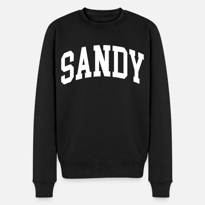 Sablonneux - Pull Premium bio Homme - noir