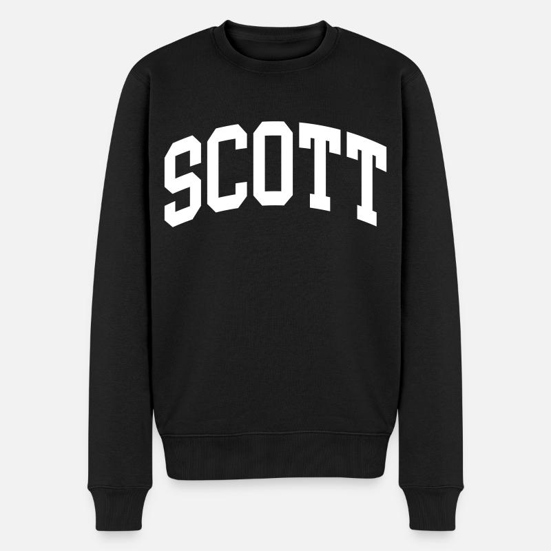 Scott - Pull Premium bio Homme - noir