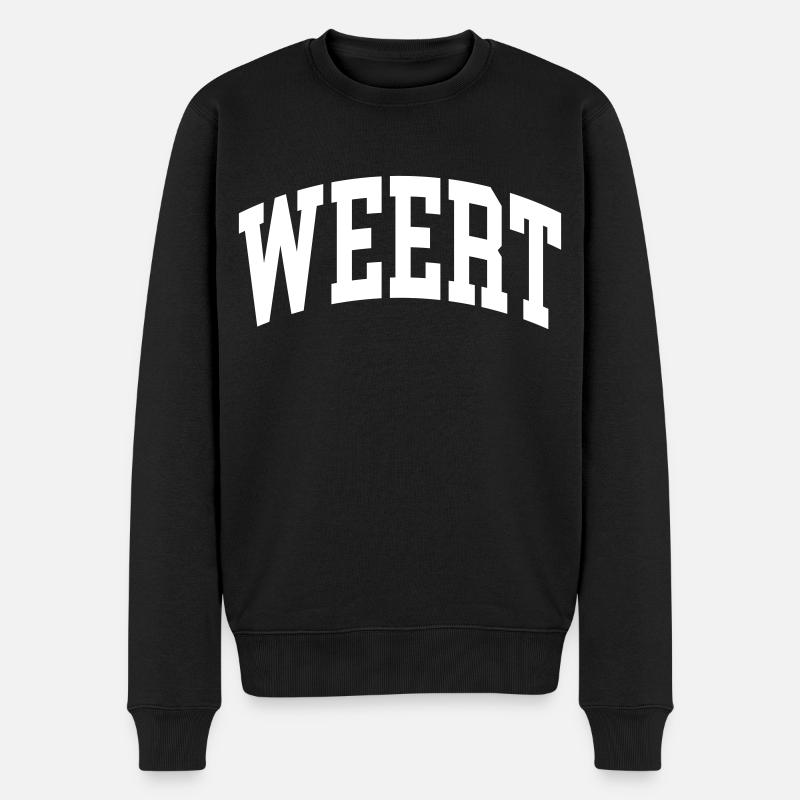 Weert - Pull Premium bio Homme - noir