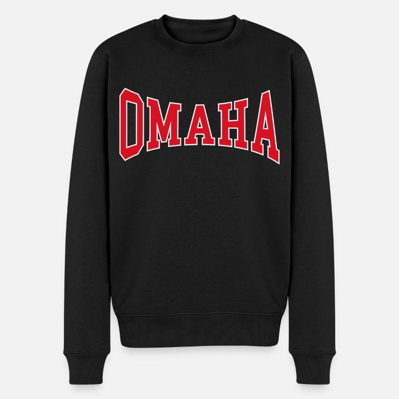 Omaha - Pull Premium bio Homme - noir