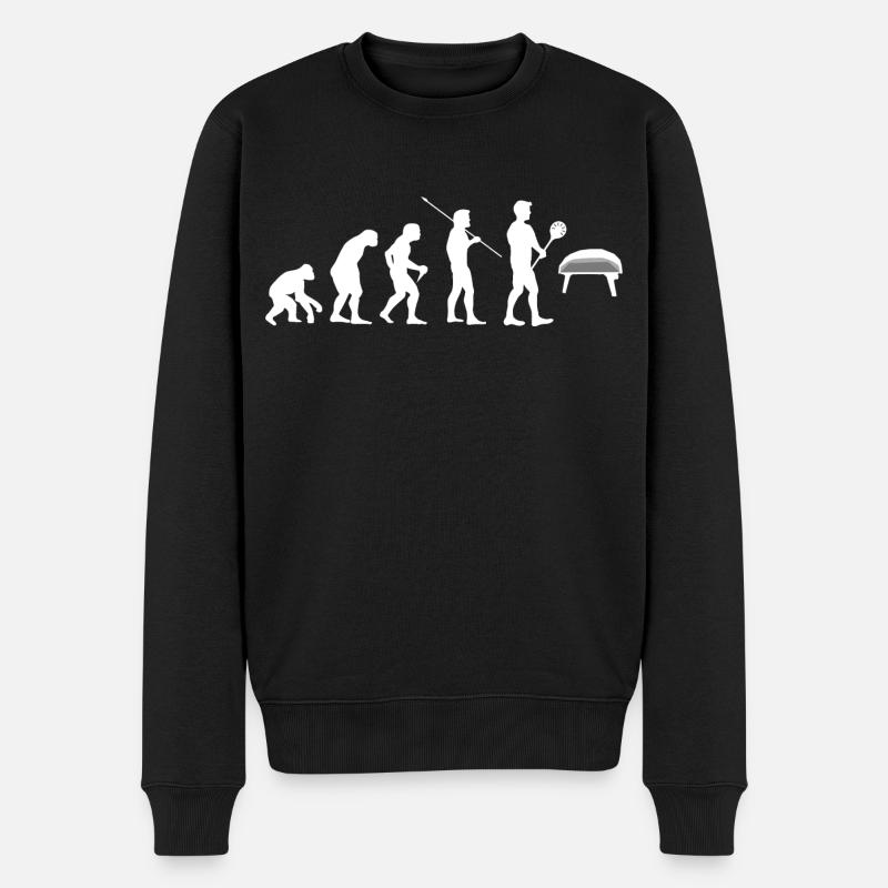 Faites cuire votre propre four à pizza - Pull Premium bio Homme - noir